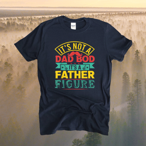 It's Not A Dad Bod It's A Father Figure Funny Fathers Day Shirt