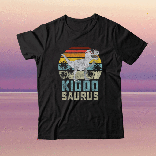 Kiddosaurus T Rex Dinosaur Kiddo Saurus Family Shirt