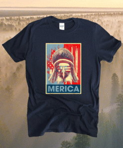 Merica Eagle Mullet 4th of July Vintage American US Flag Shirt