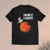 Nuke Mars Cool Dogecoin Funny Astronaut Crypto Currency Shirt