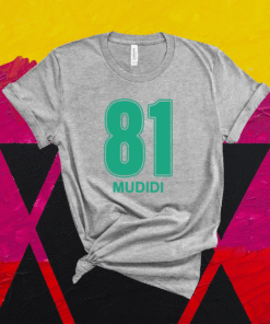 Number 81 MUDIDI Green Shirt