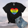 Proud Ally Rainbow Flag Gay Pride Month Support Shirt