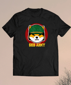 SHIB ARMY Shiba Inu Coin Shirt