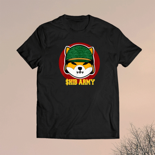 SHIB ARMY Shiba Inu Coin Shirt