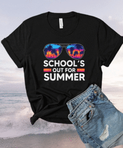 Vintage Schools out for Summer Happy Last Day of School Shirt