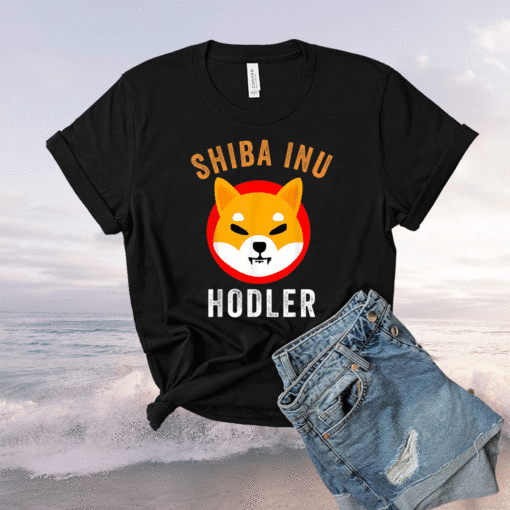 Shiba Inu Token Crypto Shib Inu Hodler Coin Cryptocurrency Shirt