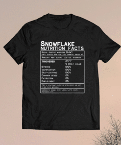Snowflake Nutrition Facts Shirt