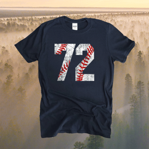 Vintage Baseball Mom 72 Jersey Baseball Favorite Player Shirt