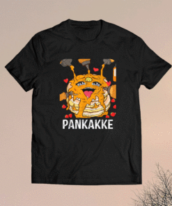 Vintage Distressed Retro Funny Naughty Foodie Pun Pankakke Shirt