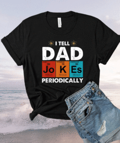 Vintage I tell dad jokes periodically Shirt