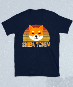 Vintage Shiba Inu Token Crypto Coin Cryptocurrency Shiba Shirt