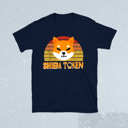 Vintage Shiba Inu Token Crypto Coin Cryptocurrency Shiba Shirt