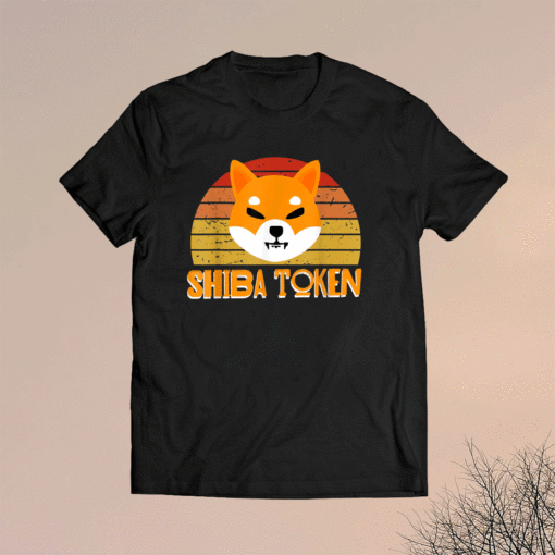 Vintage Shiba Inu Token Crypto Coin Cryptocurrency Shiba Shirt