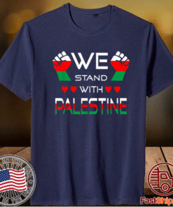We Stand With Palestine Support Palestine Gaza Love T-Shirt