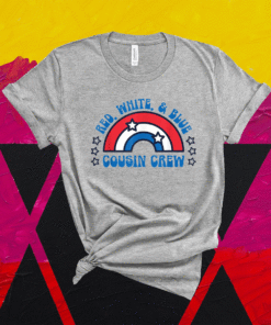 4th of July Cousin Crew Red White and Blue Cousin Crew Shirt