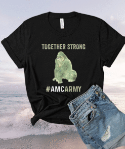 AMC Stock Apes Together Strong Diamond Hands Gorilla Gang Shirt