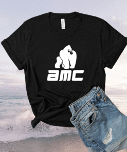 AMC To The Moon Short Squeeze Ape Shirt