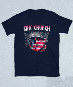 American Flag Erics Churchs Music Legend Shirt