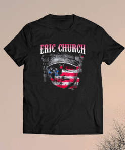 American Flag Erics Churchs Music Legend Shirt