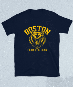 Fear The Bear Hockey Be aware of Boston Bruin Wild Forest Shirt