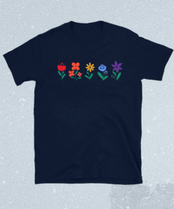 Flower Power Gay Pride Shirt