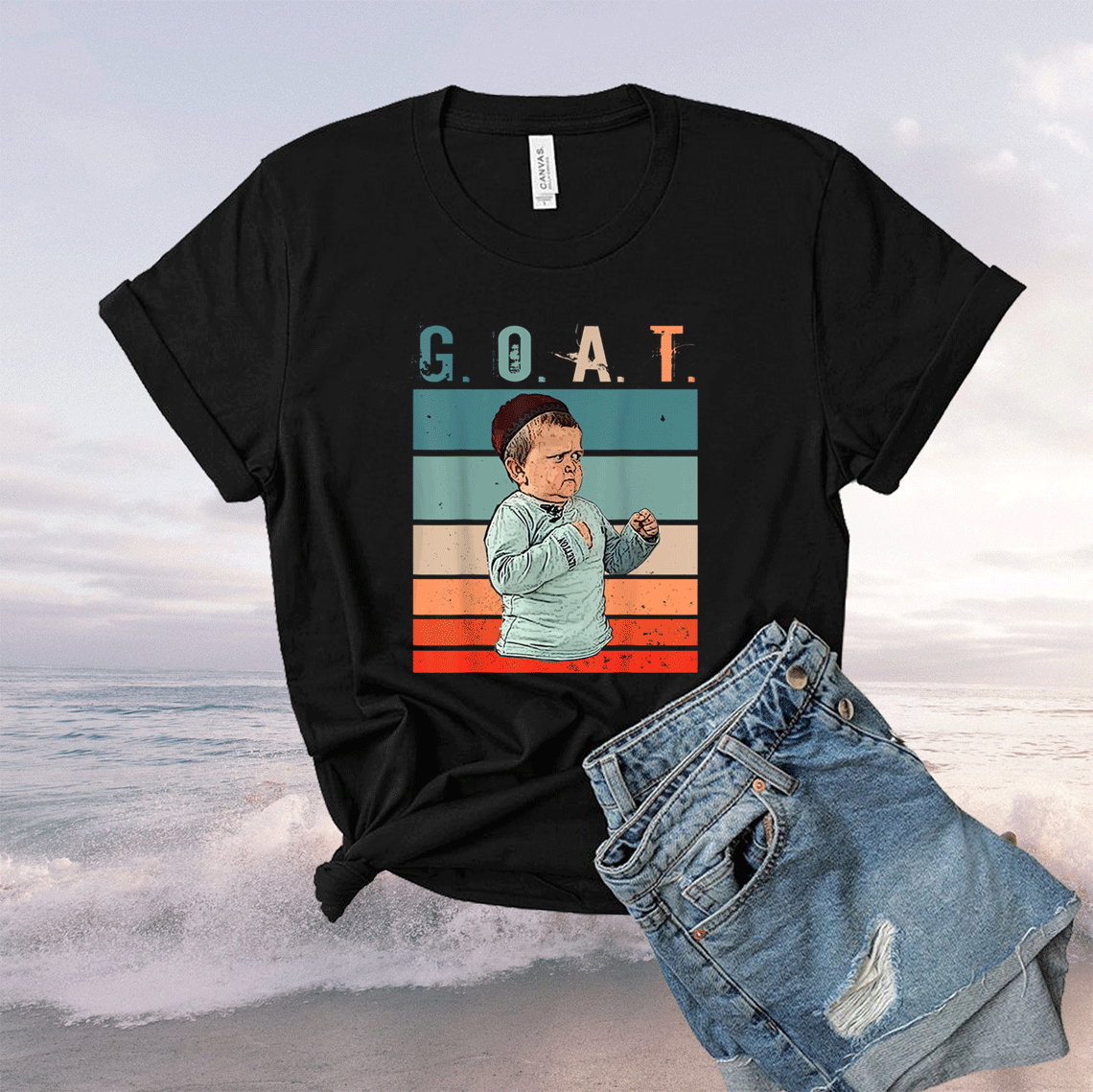 GOAT MMA Hasbulla Fighting Meme Shirt - ShirtsMango Office