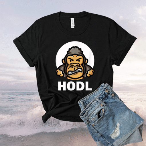 HODL Chill Gorilla Gang AMC GME Ape Meme Superstonk Stonk Shirt