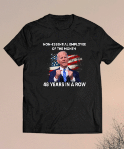 Joe Biden 48 Years In A Row Shirt