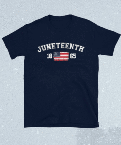 Juneteenth and American Flag 1865 Shirt