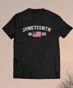 Juneteenth and American Flag 1865 Shirt