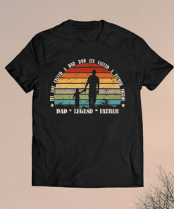 Mens VINTAGE Style ITS NOT A DAD BOD IT’S A FATHER FIGURE Shirt