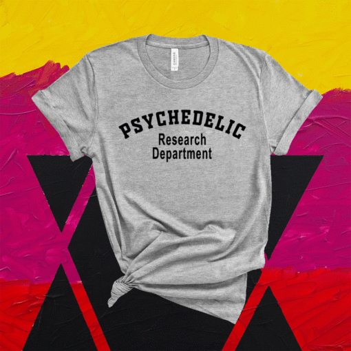 Psychedelic Research Department Funny Psychedelic Shirt