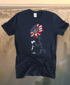 Sunflower 4th of July Patriotic Faith Family Freedom Shirt