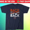 UVA Lacrosse National Champions Back to Back 2021 TShirt