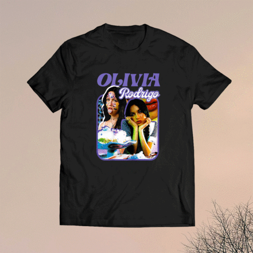Womens Vintage olivia and rodrigo merch shirt