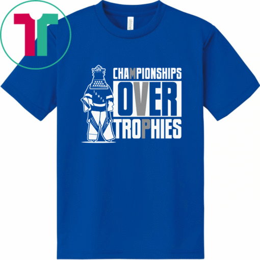 Championships Over Trophies Shirt Tampa Hockey Championship Shirt