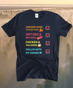Chicken Wing Chicken Wing Hot Dog and Bologna Toddler Shirt