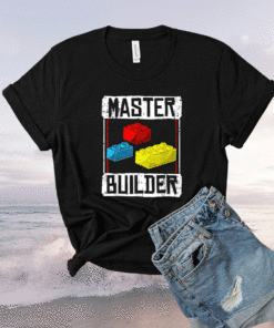 Cool Master Builder Building Block Shirt