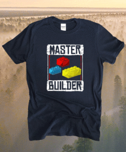 Cool Master Builder Building Block Shirt