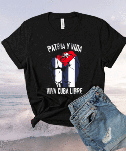 Cuba Flag Cuba Power Pride Sos Cuba Shirt