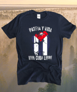 Cuba Flag Cuba Power Pride Sos Cuba Shirt