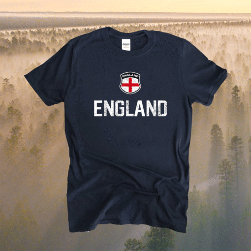 England Soccer Team Fan Football English Flag 2020 2021 Shirt