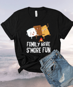 Family Smore Funny Matching Group Camping Camper Shirt