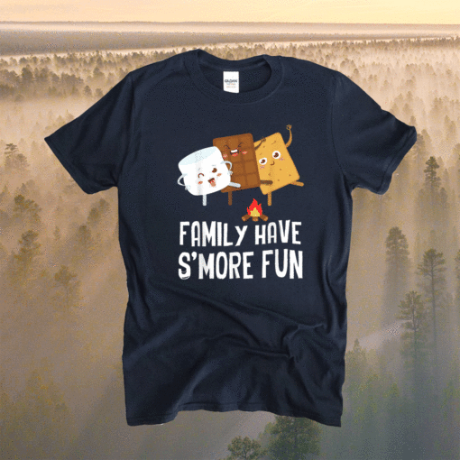 Family Smore Funny Matching Group Camping Camper Shirt