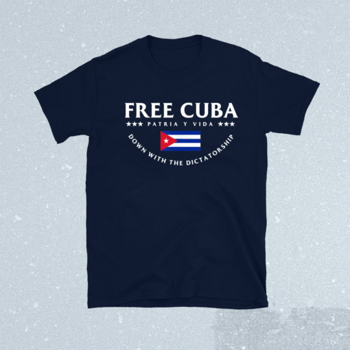 Free Cuba Patria Y Vida Shirt