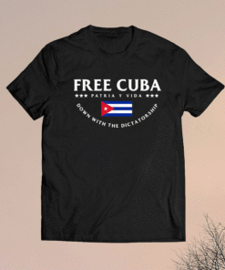 Free Cuba Patria Y Vida Shirt