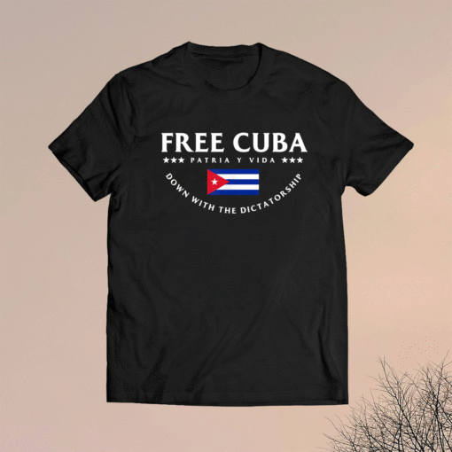 Free Cuba Patria Y Vida Shirt