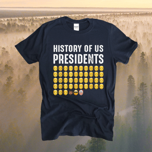 History of US Presidents 46th Clown President Republicans Shirt