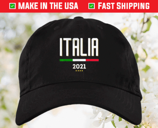 Italy Jersey Soccer 2021 Champions Euro Italia Hat