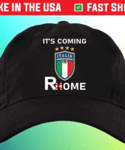 It's Coming Rome Italia Champions Football Hat